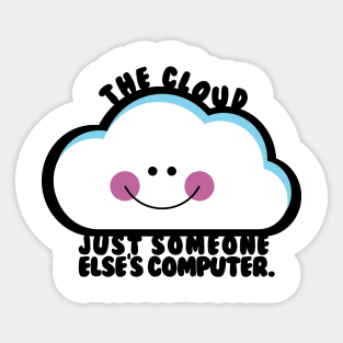 The Cloud Sticker